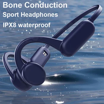 Slušalice X18s s koštane vodljivosti, nove bežične slušalice IPX8 za kupanje, sportske slušalice Mp3 Bluetooth, vodootporne slušalice s memorijom 8G, autentične