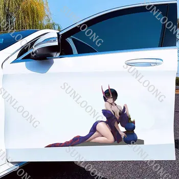 Anime djevojka Шутен-douji Fate/grand Order naljepnica za automobil Мультяшный vozilo za polaganje karoserije, dekoracija prozora laptop, početna oznaka na zid, dekor