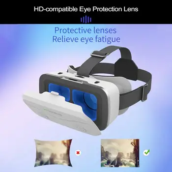Profesionalne slušalice virtualne stvarnosti, kompatibilan sa HD, široko kompatibilan iz umor očiju, 3D naočale za virtualnu stvarnost, pribor za igre