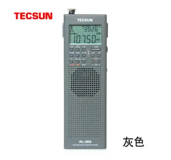 Originalni TECSUN PL-365 mini prijenosni DSP ETM ATS stereo FM MW SW svjetskog raspon stereo radio PL365 siva boja