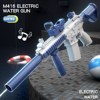 Vodeni pištolj Električna igračka M416 super automatski vodeni pištolji Glock Bazen Plaža college igra vodene borbe na otvorenom za bebe poklon