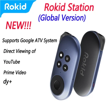 Na raspolaganju Rokid Station Globalna verzija Pribora Rokid Max Smart AR pri odabiru čaše za vino Podržava sustav Google ATV YouTube Prime Video Dy+