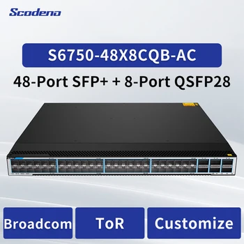 Prekidač S6750-48X8CQB-AC 100G Broadcom Enterprise Edge za centar za obradu podataka