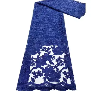Šaren afrička nadvoji cvjetne čipke tkanina, nigerijski tila, cvijeće, vez, dizajn za šivanje, банкетное vjenčanicu, trim 5 metara