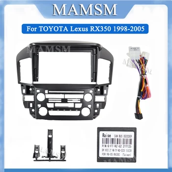 MAMSM 9 cm 2 Din auto radio za TOYOTA Lexus RX350 1998-2005 (LHD) Ploča nadzorna ploča Auto stereo okvir ploče