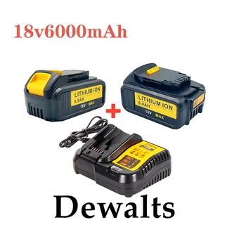 18 6.000 mah Li-ion Baterija DCB180 Punjiva Baterija Za DEWALT DCB180, DCB181 XJ DCB200, DCB201, DCB201-2, DCB204, DCB20 DCB182