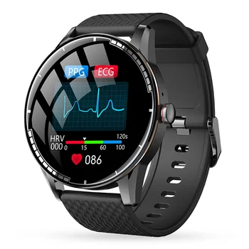Pametni satovi fitness tracker POENA + EKG Monitor srčane smart-sat je Vodootporan IP67 narukvica za reprodukciju glazbe muške, ženske pametni sat