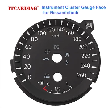 Auto Instrument Ploča 0-260 km/h, VDO Brzinomjer, Prednja Ploča Nadzorna ploča, Modificirana za Nissan/Infiniti A2C31244901 AD05