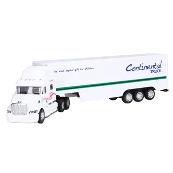 Plišani kontejnerski brod u mjerilu 1/48, e-kamion model sa zvukom i imitacija lake legure, vozilo, igračke za djecu