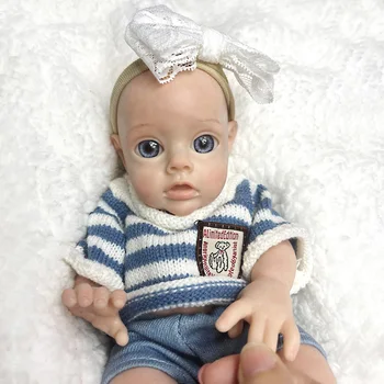 Lutka Реборн, silikonska lutka za cijelo tijelo ručni rad, 10-inčni dječja igračka, lutka za dječaka, bebé de silicona cuerpo entero