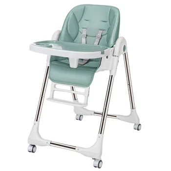 Višenamjenski sklopivi dječji blagovaona stolica za hranjenje bebe, stolica za hranjenje, prijenosni dječja ručak sjedalo, robustan dizajn