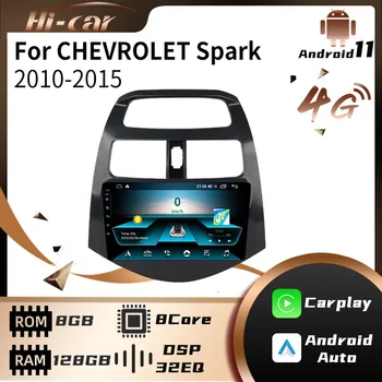 2din Android11 Auto Radio Multimidia video Player Za CHEVROLET Spark 2010-2015 GPS Auto Stereo Carplay Авторадио Glavna Jedinica