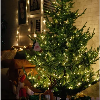Velika luksuzna imitacija božićnog drvca, ekološka rasvjeta, imitacija, odmor, kuća, 1,5 m, 1,8 m, 2021