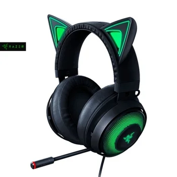 Kvalitetan Razer Kraken Kitty Edition Symphony RGB USB Ožičen slušalice Duljina kabela 1,3 m Crnci slušalice