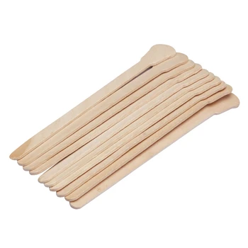 10 kom., drveni vosak lopatica za depilaciju, jezičac, za jednokratnu upotrebu bambus štapovi, krema za uklanjanje dlačica, štapić za njegu kose na tijelu