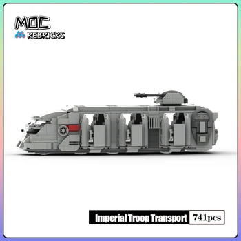 Star Battle Film Imperial Troop Transportship MOC Cigle, Bloka Toys Model DIY Kolekcija Setovi Dječji Božićni Pokloni