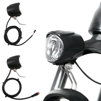 Električni Bicikl Ebike Vodootporna Led Prednje Svjetlo Univerzalni 6-60 U Fara Sa 2-Pinskim Priključkom SM E-Bike Prednji Reflektor