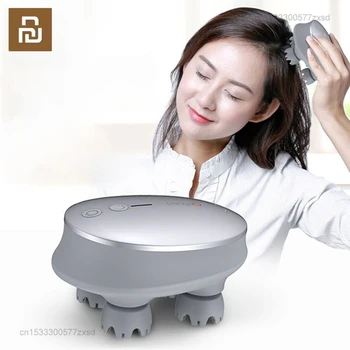 Youpin Pangao, mini električni jastuk za glavu, masaža tijela, opuštanje ramena, vrat, prijenosni masaža glave, oslobađanje od stresa