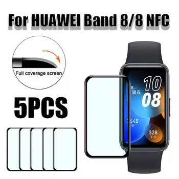 5 kom. 3D zaštitna folija punu pokrivenost za HUAWEI Band 8/8 NFC Zaštitna folija Meka zaštitna navlaka
