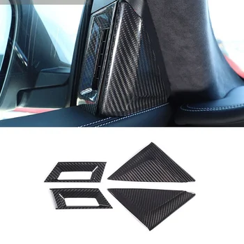 Uređenje trokutasti stalak za zvučnik od suhog karbonskih vlakana u vozilu, prikladan za Maserati Ghibli 2014-2022