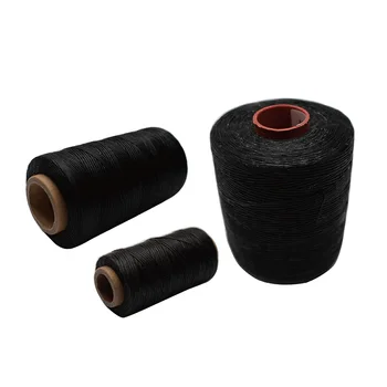 Crna kožna odjeća вощеная nit, вощеный kabel, priručnik za šivanje, obrt