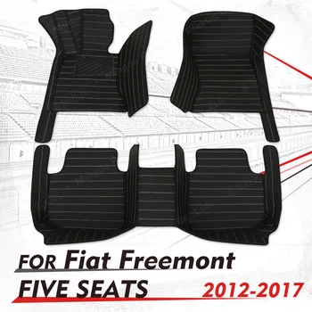 Običaj auto-tepisi za Fiat Freemont na pet lokacija 2012 2013 2014 2015 2016 2017 auto navlaku za noge, auto ковровый torbica