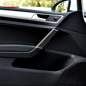 Za Volkswagen Golf MK7 2013-2017 ručka vrata, rukohvata, ukrasne tijesto od karbonskih vlakana, komplet od četiri predmeta za auto interijera