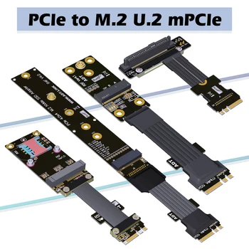 Produžni kabel mPCIe U. 2 M. 2 mini PCI-e Wireless NIC SFF-8639 ADT direktno iz tvornice