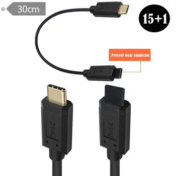 Противоизносный test žice противоизносный priključak USB Type-C od čovjeka do čovjeka 16 Core Full Point 10 Gbit/S