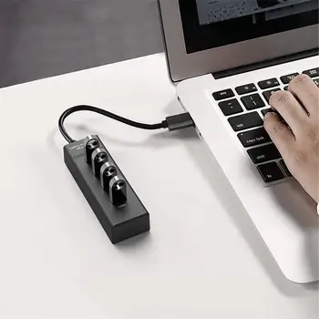 4 port USB 3,0/2,0 hub velike brzine мультиразветвитель Kabel adapter za desktop PC Tipkovnica Miš za laptop, mobilni hard disk