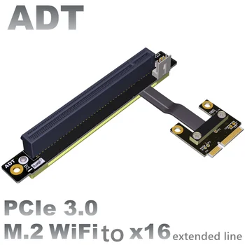 Produžni kabel sučelja bežične mrežne kartice mPCIe WiFi prenosi na PCI-E x16 Brzina pojasa: PCIe 3.0x1 gen3 8G/bit/s
