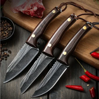 Kuhinja odstranjivanja kostiju nož od nehrđajućeg čelika, krivotvorenu kuhar nož ručni rad, ribarska nož, тесак za meso, nož za rezanje mesa, lovački noževi za ulice