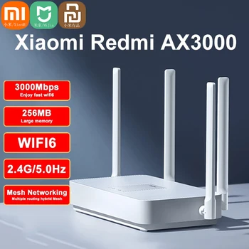 Xiaomi Redmi Mi router AX3000 Wifi 6 Mesh Gigabit 2.4G5.0GHz dual-band bežičnih dual-core Wifi repeater s memorijom od 256 M Kućno pojačalo