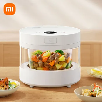 Xiaomi Mijia, riža kuhalo za kuhanje na pari, električna скороварка s visokim sadržajem kvarcnog stakla, 4 l, višenamjenski kuhinjski aparati