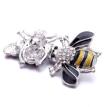 15 kom. gorski kristal je Odlična pčela 18 mm gumb-zatvarači su Pogodni za narukvicu s kopčom, ogrlice, šarmantan nakit