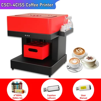 Automatski aparat za ispis kavu, stroj za ispis latte kolača, kave, fotografije, селфи, kava deserti, pisač za kavu 