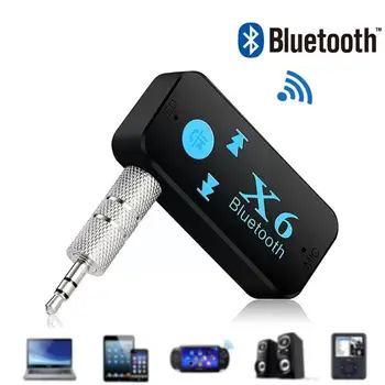 NOVI Bluetooth Adapter 3 u 1 Bežični 4,0 USB Bluetooth Auto mikrofon Prijemnik Poziva TF Card Reader i na Audio Priključak Zvučnik 3,5 mm Suppo G4F5
