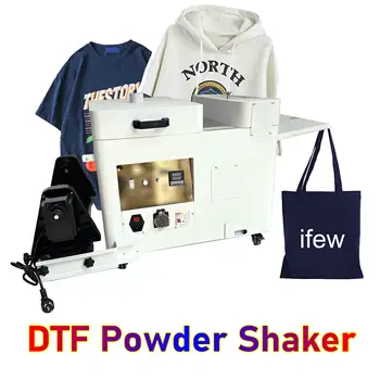 Stroj za Trese u prahu DTF SA Prednje Svitka Za Digitalni 13-Inčnom Majice Za Inkjet ispis, Uređaj Za Trese Pat-film Dtf