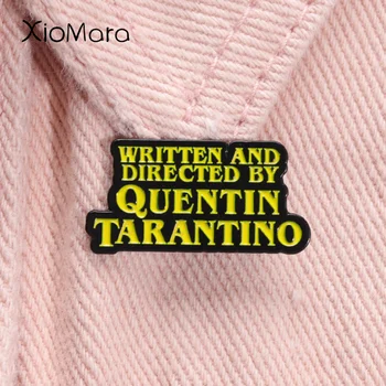 Quentin Tarantino Film Osveta Эмалевая Pin Film Perifernih Proizvoda Broš Sjajan Poklon U Prsima Ikonu Ruksak Za Fanove Prijatelja