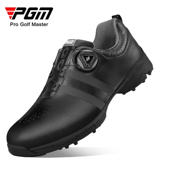 Vodootporna sportska obuća Pgm, muške cipele za golf, prozračna cipele za fitness, muške cipele za golf s non-slip okretne kopče, golf