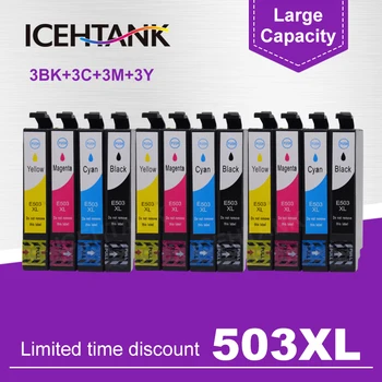 ICEHTANK E503 Kompatibilan Ink Cartridge 503XL T503 T503XL Za Inkjet printer Epson WorkForce WF-2960 WF-2965 XP-5200 XP-5205