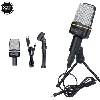 Kondenzatorski mikrofon SF-920 Profesionalni mikrofon za snimanje 3,5 mm utikač i stativ Igra studijski видеомикрофон YouTube