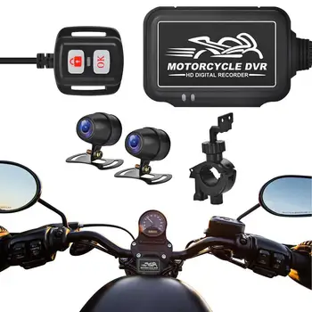 Video rekorder moto Sportska kamera za snimanje univerzalni skladište 150 stupnjeva širokokutni dual 1080P Full HD vozeći motocikl