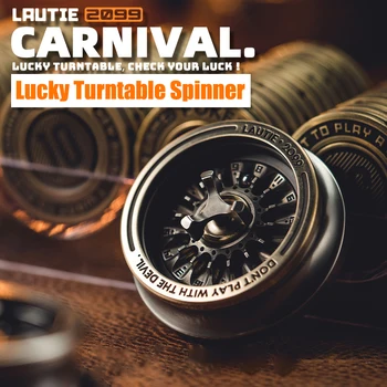 Lucky Turntable Vrpoljiti Spinner Karnevalska rulet Kompozitne veze Dekoracija stola Žiro EDC metalne igračke-anti-stres