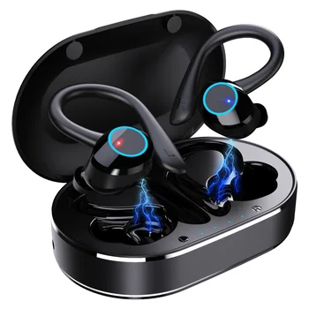 Bežične slušalice sa kontrolama na dodir 5,0, sportske vodootporne slušalice Bluetooth, Hi-Fi 9D, stereo slušalice s basom, slušalice sa mikrofonom