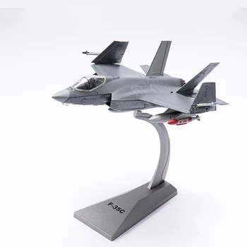 1/72 Model borac F35 od legure F-35C, model zrakoplova ratnog ZRAKOPLOVSTVA SAD-a, spreman simulacija aviona, igračka za odrasle, kolekcija za prikazivanje, dar